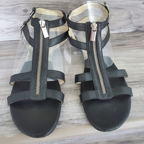Michael Kors leather sandals - Picture 2 of 4